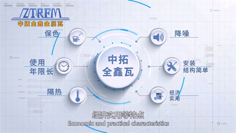 多彩网全鑫800型琉璃瓦