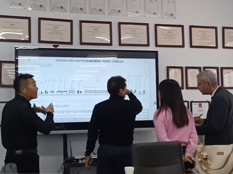 2025多彩网冷弯开年大捷！新年新征程多彩网冷弯门框机敲开西班牙市场大门